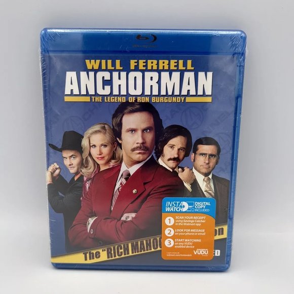 Blu-ray Anchorman: The Legend of Ron Burgundy 2004 - Picture 1 of 3